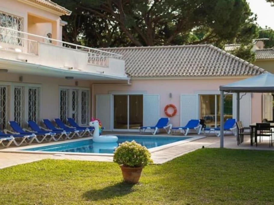 Vilamoura Golf Mansion - Games Room & Privat Heated Pool & Horsemanship & Golf Quarteira Luaran gambar